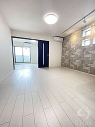 南海線 諏訪ノ森駅 徒歩3分の賃貸アパート 3階1LDKのリビング/ダイニング