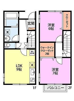 ミルズテラスハウスIIIB棟_間取り_0