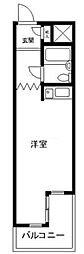 ジョイフル早稲田 ワンルームの間取図画像