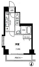 ザ・グランデレガーロ 1Kの間取図画像