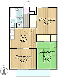 シティー堂山A 2階/-