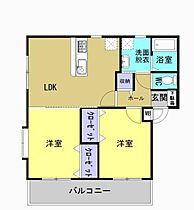 マリア・コート 402 ｜ 宮崎県日南市吾田西２丁目（賃貸マンション2LDK・4階・49.31㎡） その2