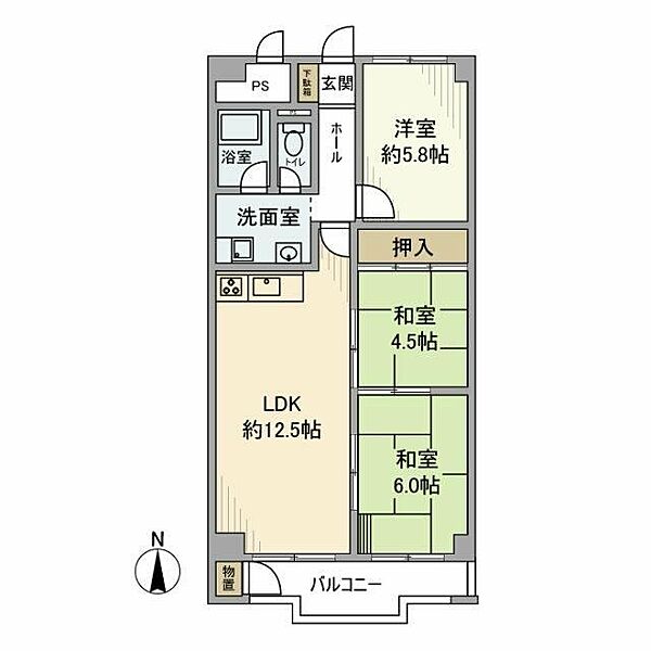 画像2:間取図