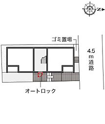 モンベルジェ 1Kの間取図画像