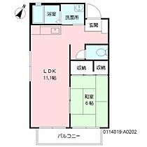 ディアス武岡 A0202 ｜ 鹿児島県鹿児島市武岡５丁目15-14（賃貸アパート1LDK・2階・38.50㎡） その2