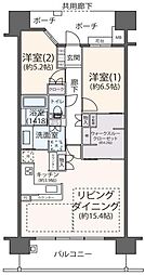 ガーデンアリーナ新百合ヶ丘ヒルトップコート 13階/1308