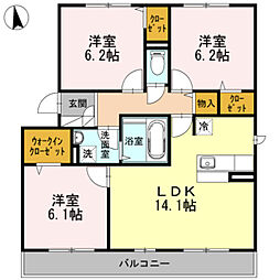 グランフォート　伍番館 3階