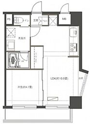 インプルーブ西巣鴨 6階1LDKの間取り