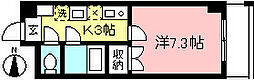 ｓｈｉｒａｉｔｏ　Ｍ’ｓ−1 3階1Kの間取り