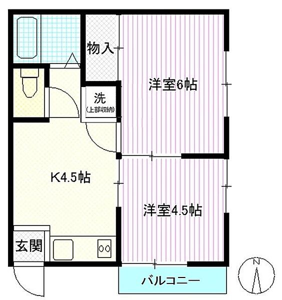 ソフィア池袋 102｜東京都豊島区池袋２丁目(賃貸アパート2DK・1階・34.78㎡)の写真 その2