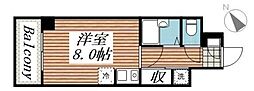 パークステージ亀戸北 ワンルームの間取図画像