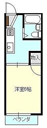 間取図画像 1K