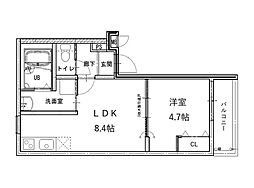 フジパレス加賀屋III番館 2階
