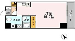 ジェイ・エス・ティ横浜東 ワンルームの間取図画像