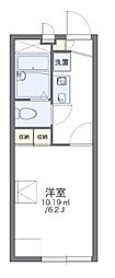 レオパレスサンポウ 1Kの間取図画像