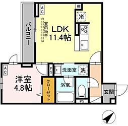 ジェルベーラ東柏ケ谷 2階/203