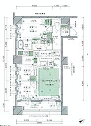ブランズ日本橋茅場町 2階3LDKの間取り