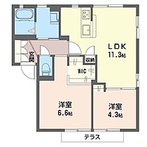 ＭＫ　ハイツ 00102 ｜ 埼玉県上尾市上平中央３丁目20-3（賃貸アパート2LDK・1階・51.00㎡） その2