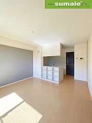 南海加太線 中松江駅 徒歩5分の賃貸アパート 2階2LDKのリビング/ダイニング