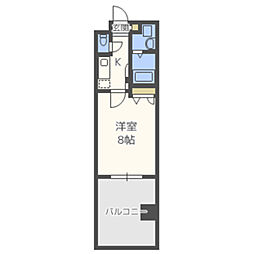 赤坂ランドマークタワー 1Kの間取図画像