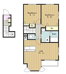 グレイス・パークA 2階