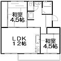 中宮第四団地69号棟4階5.0万円