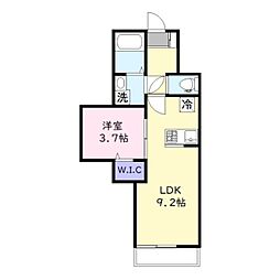 仮)Best stageふじみ野西4丁目I 1LDKの間取図画像