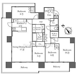 間取図画像 4LDK