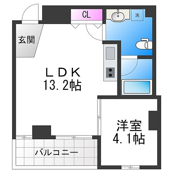 Radiation Court ｜大阪府大阪市天王寺区生玉寺町(賃貸マンション1LDK・5階・40.43㎡)の写真 その2