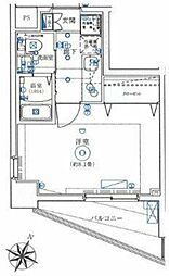 SS.Advance横濱阪東橋ex 1Kの間取図画像