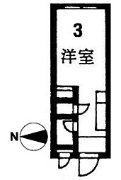 間取図画像 ワンルーム