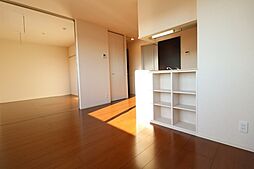 スカイハイムII 3階2LDKのリビング/ダイニング