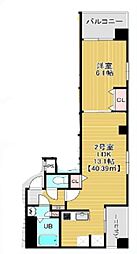 Bloom南千住 ワンルームの間取図画像