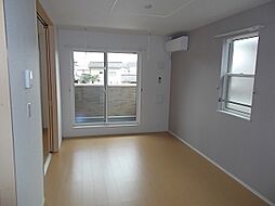 関東鉄道常総線 大田郷駅 徒歩18分の賃貸アパート 2階2LDKのリビング/ダイニング