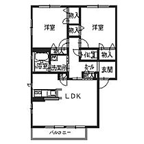 ＭＡＳＴ　ＣＯＵＲＴ藤原台Ａ A201 ｜ 兵庫県神戸市北区藤原台南町３丁目4-10（賃貸アパート2LDK・2階・64.84㎡） その2