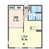 ステラ 00101 ｜ 栃木県佐野市植上町1516（賃貸アパート1LDK・1階・48.30㎡） その2