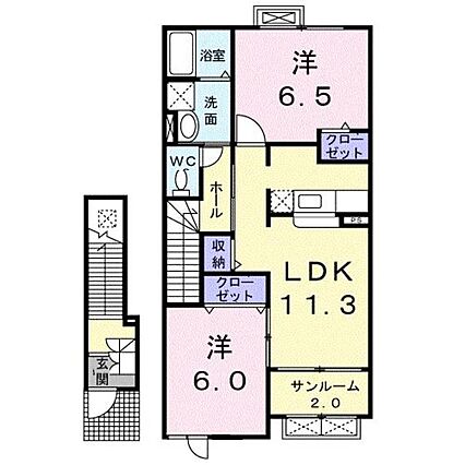 プロムナードU_間取り_0