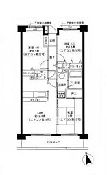ラ・カージュ横濱 3LDKの間取図画像