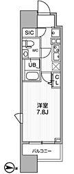 ALTERNAKAMEIDO 1Kの間取図画像