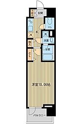 PRIMEURBANとうきょうスカイツリー 1Kの間取図画像