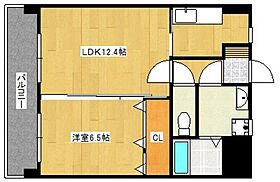 プリマヴェーラ諏訪野 602 ｜ 福岡県久留米市諏訪野町1562-4（賃貸マンション1LDK・6階・40.30㎡） その2