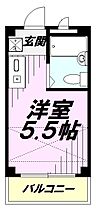 埼玉県所沢市宮本町２丁目2-1（賃貸マンション1R・3階・12.40㎡） その2