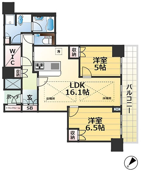 画像2:間取図