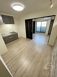 南海線 高石駅 徒歩10分の賃貸アパート 2階1DKのリビング/ダイニング