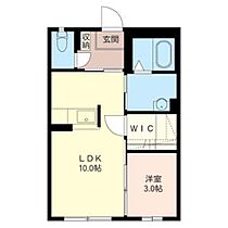 セラヴィ　Ａ 00102 ｜ 栃木県足利市常見町２丁目2-9（賃貸アパート1LDK・1階・35.30㎡） その2