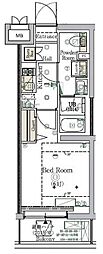 HY'sNOBORITOBLOSSOM 1Kの間取図画像