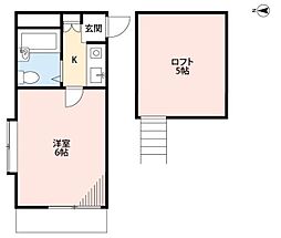 ジュネパレス松戸第4 1Kの間取図画像