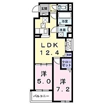 -レゼル- 102 ｜ 神奈川県川崎市多摩区宿河原４丁目25（賃貸アパート2LDK・1階・55.11㎡） その2