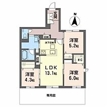 シャーメゾン大市プレミア　ＡＮＮＥＸ 0102 ｜ 兵庫県西宮市上大市４丁目1-4（賃貸マンション3LDK・1階・71.95㎡） その2