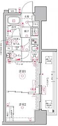 クレイシアIDZ川崎 2Kの間取図画像